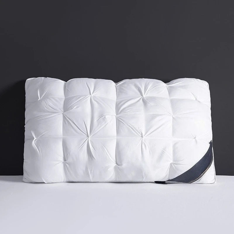 1pc Luxurious Hotel-Grade Neck Support Pillows - Deep Sleep Comfort,Moisture-Absorbing Breathable for Living Room & Bedroom