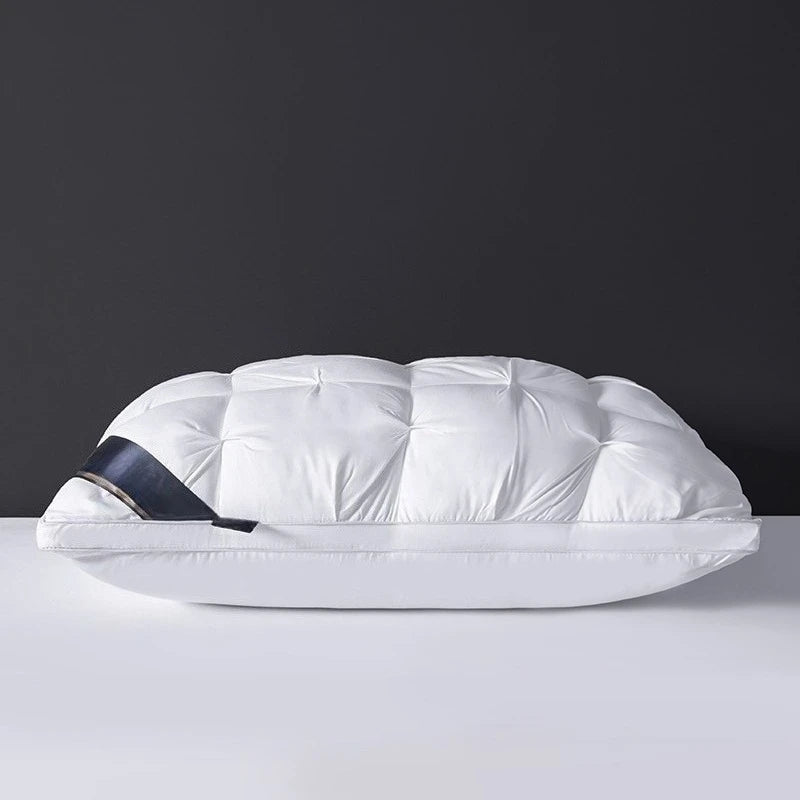 1pc Luxurious Hotel-Grade Neck Support Pillows - Deep Sleep Comfort,Moisture-Absorbing Breathable for Living Room & Bedroom