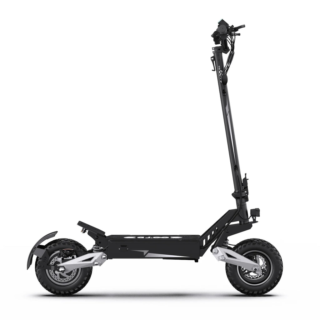 OOTD T10 E-Scooter 900W Peak power 48V13.5Ah LED Display Electric Scooter Adult 11-inch Off-Road Tire Convenient Fold EScooters