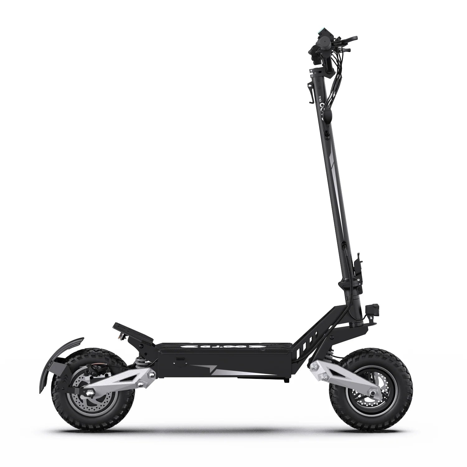 OOTD T10 E-Scooter 900W Peak power 48V13.5Ah LED Display Electric Scooter Adult 11-inch Off-Road Tire Convenient Fold EScooters