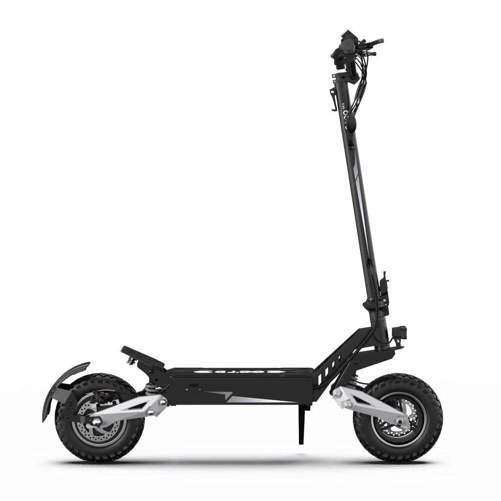 OOTD T10 E-Scooter 900W Peak power 48V13.5Ah LED Display Electric Scooter Adult 11-inch Off-Road Tire Convenient Fold EScooters