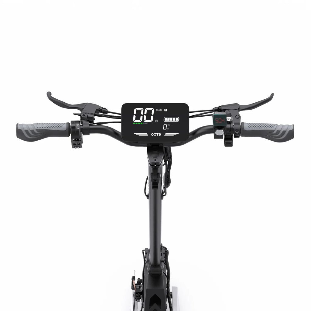 OOTD T10 E-Scooter 900W Peak power 48V13.5Ah LED Display Electric Scooter Adult 11-inch Off-Road Tire Convenient Fold EScooters