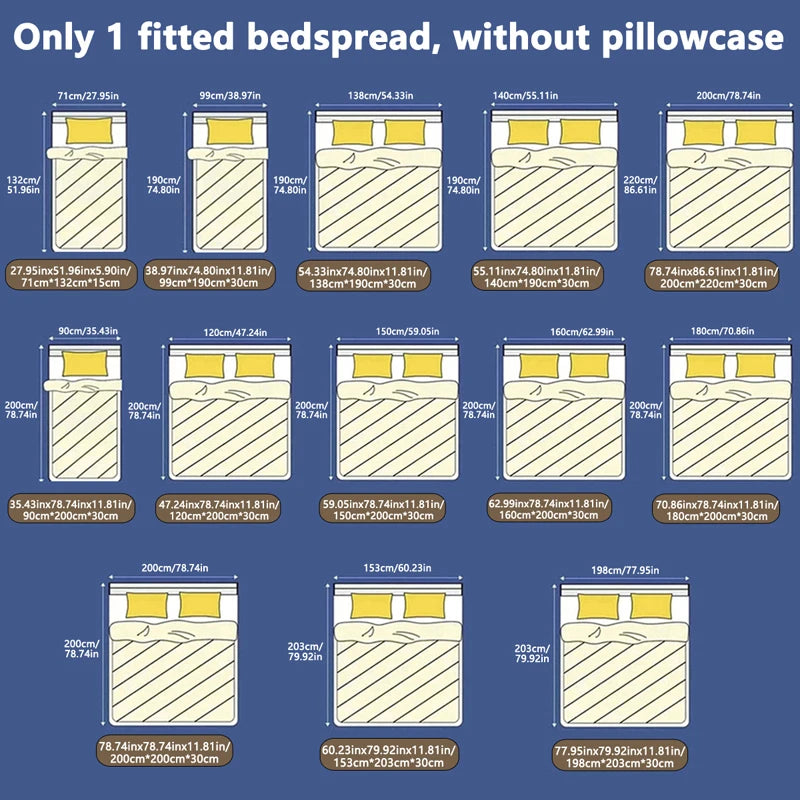 1 Cartoon Cute Animals Bear printed matte Fitted Sheet, bedroom printed bed cover, bedding (excluding pillowcases)