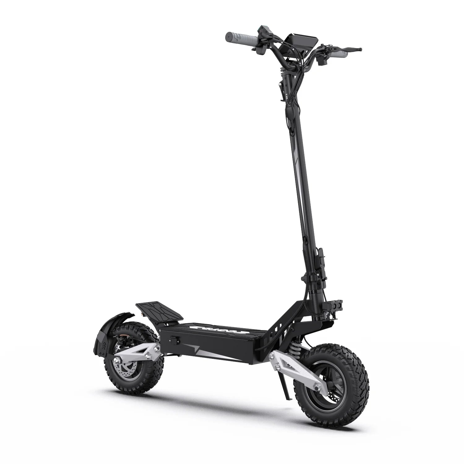 OOTD T10 E-Scooter 900W Peak power 48V13.5Ah LED Display Electric Scooter Adult 11-inch Off-Road Tire Convenient Fold EScooters