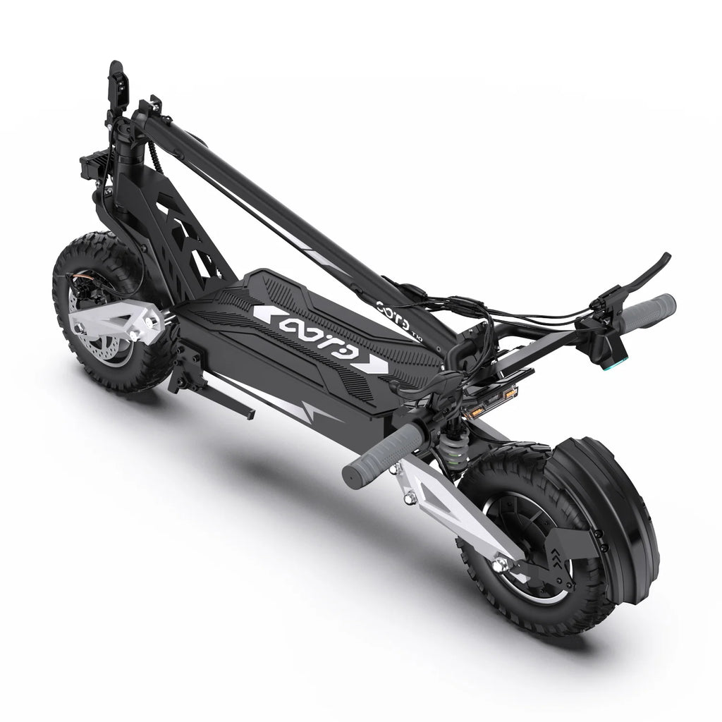 OOTD T10 E-Scooter 900W Peak power 48V13.5Ah LED Display Electric Scooter Adult 11-inch Off-Road Tire Convenient Fold EScooters
